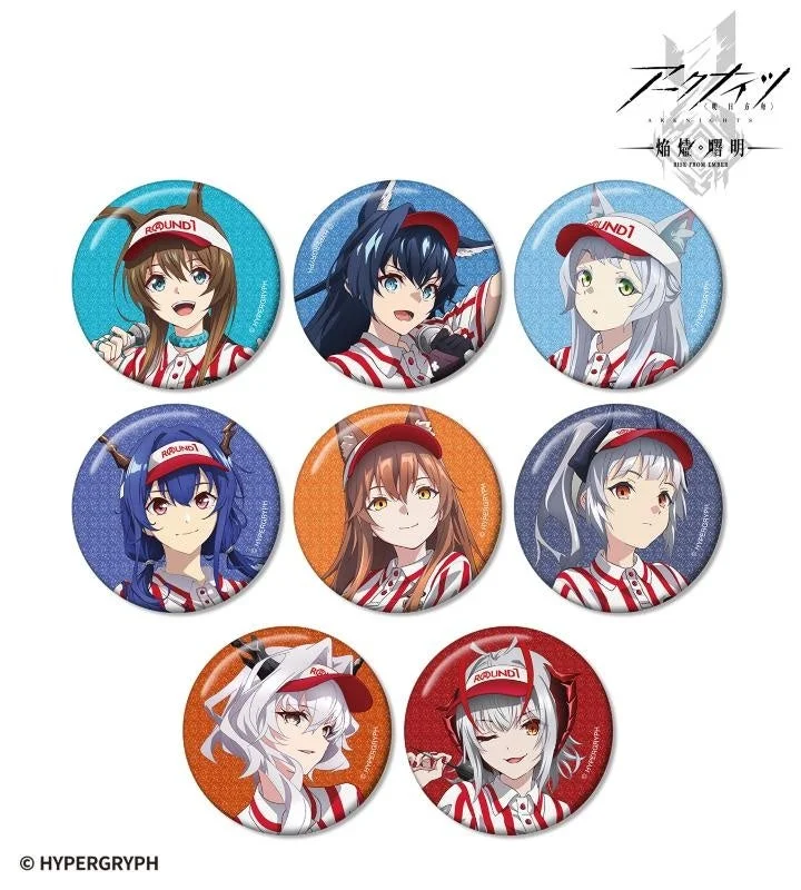 描き下ろし アクティビティスタッフver. トレーディンググリッター缶バッジ