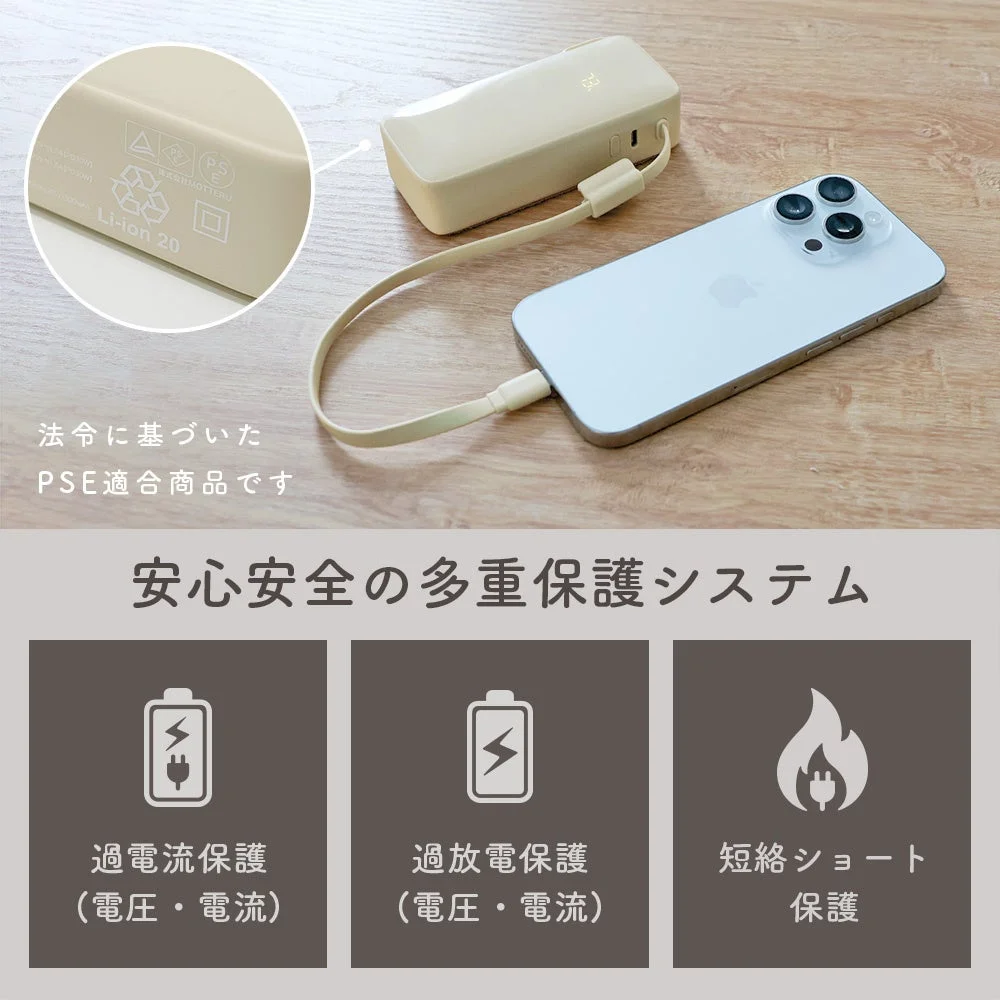 法令に基づいた PSE適合商品です 安心安全の多重保護システム
