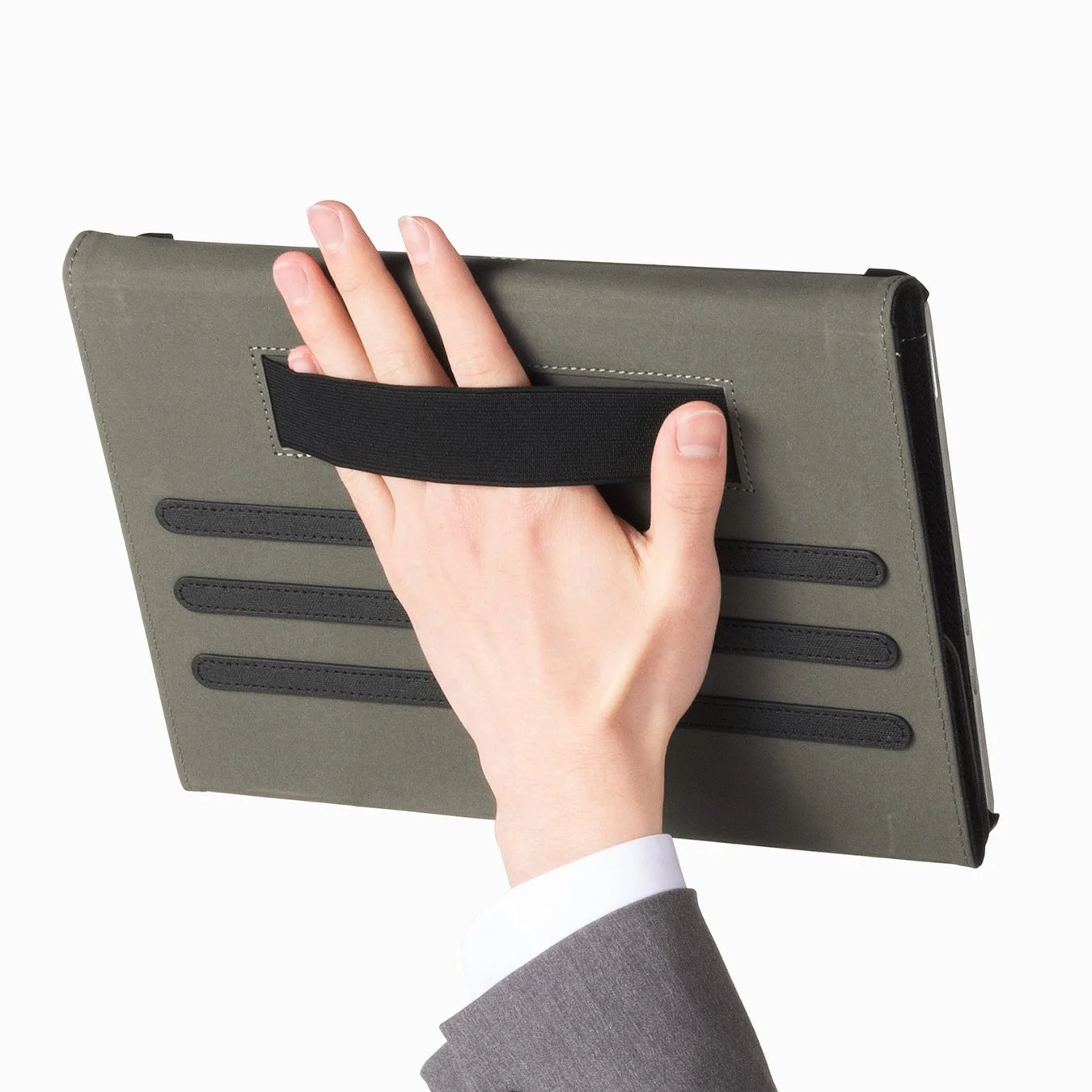 片手でも操作しやすいハンドベルト