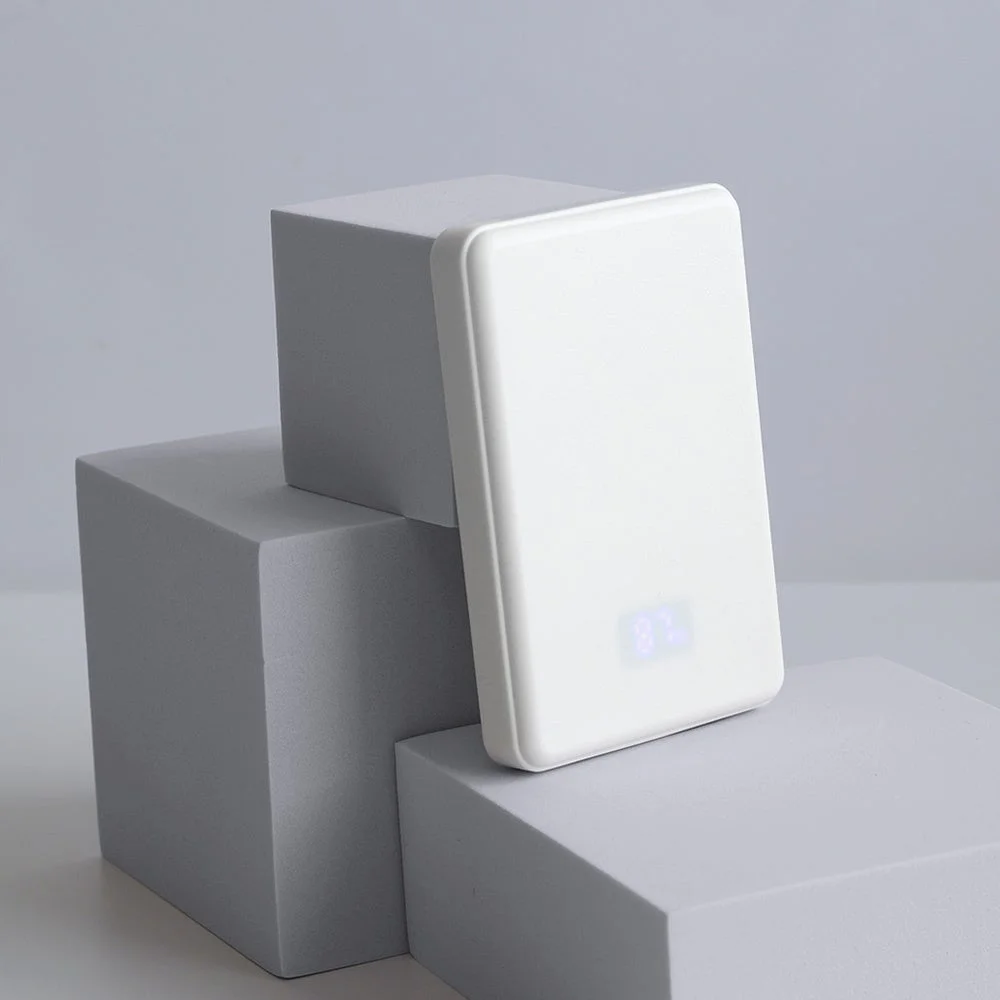 モバイルバッテリーのデジタル表示