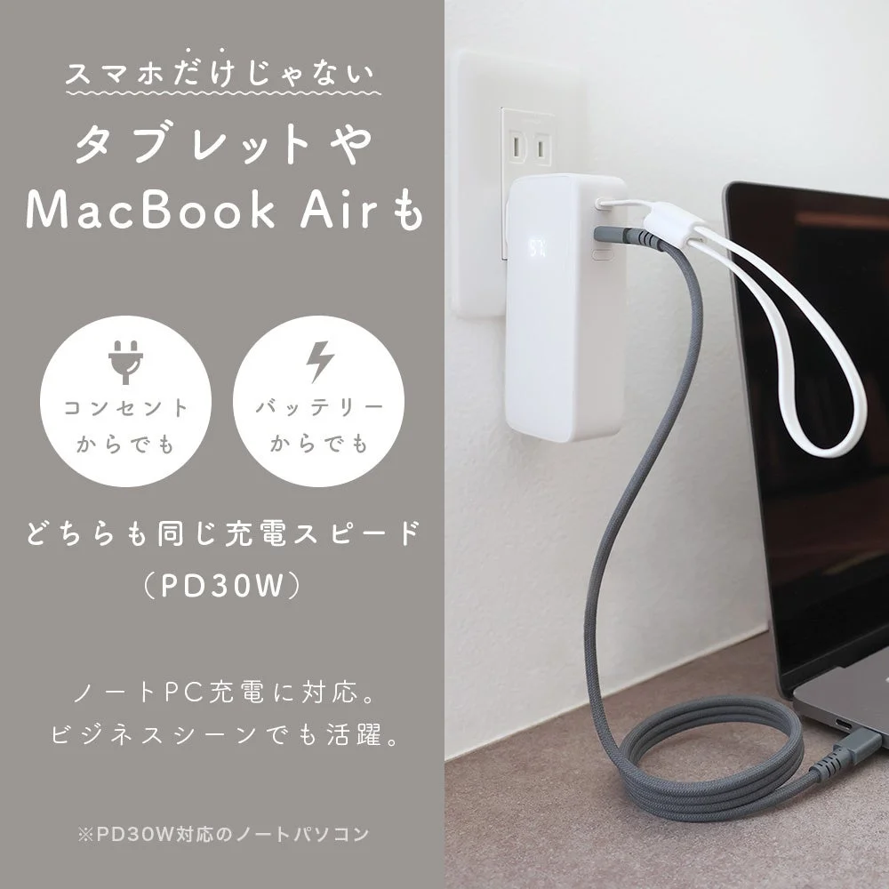 スマホだけじゃない タブレットや MacBook Airも