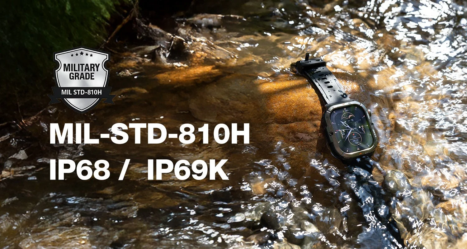 スマートウォッチと水